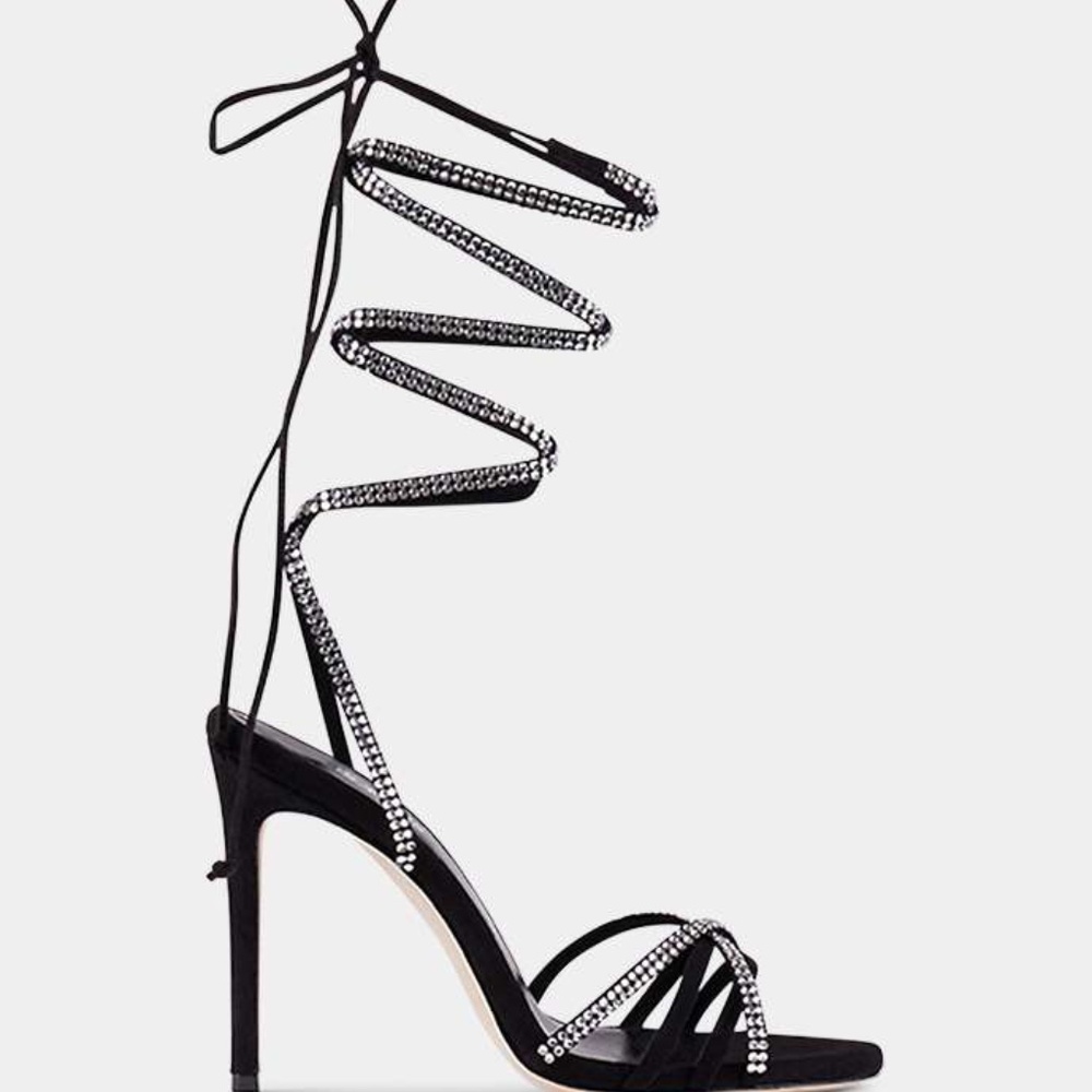 Paris Texas Holly Nicole Lace Up Sandals Size EU 37.5 (US7)